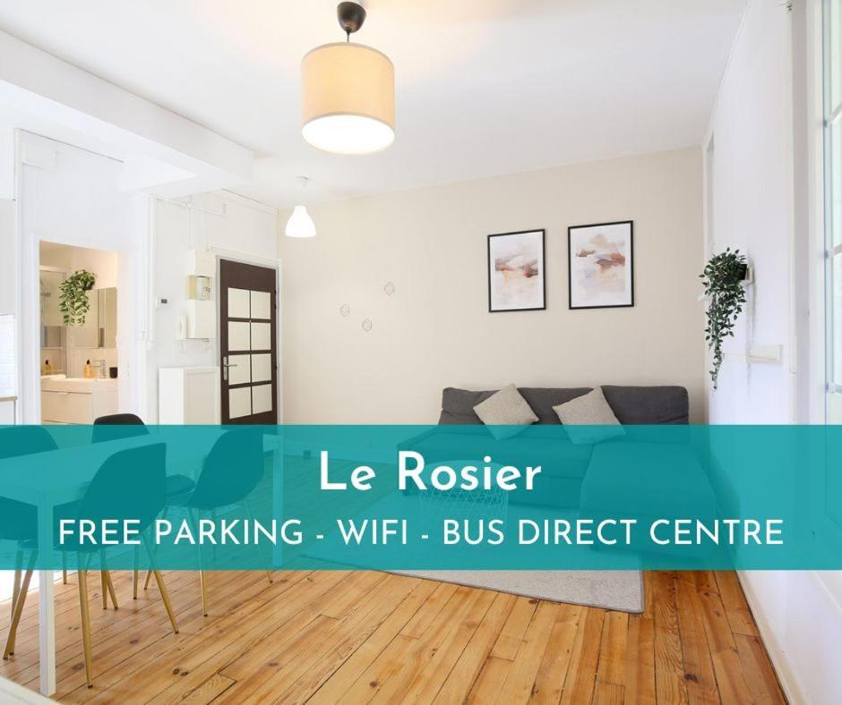 Ferienwohnung Le Rosier - 7 Deniers - Proche Airbus - Bus Direct Centre Toulouse Exterior foto